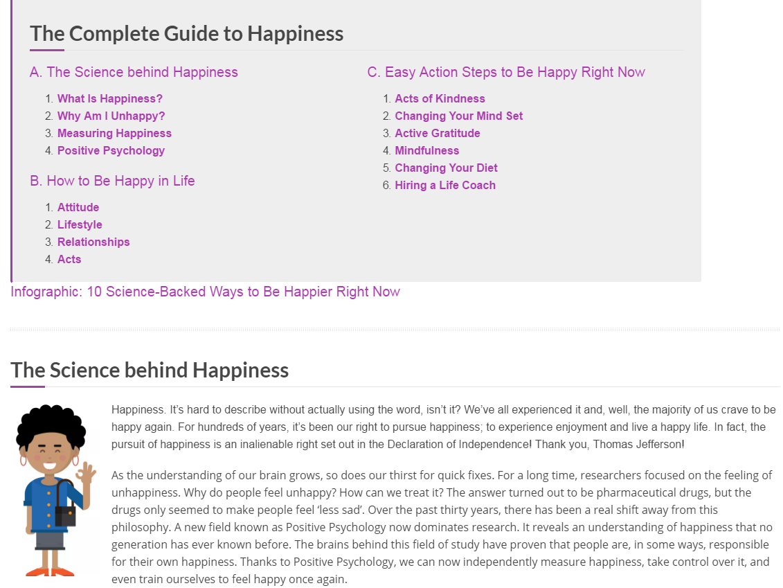 Complete guide to happiness